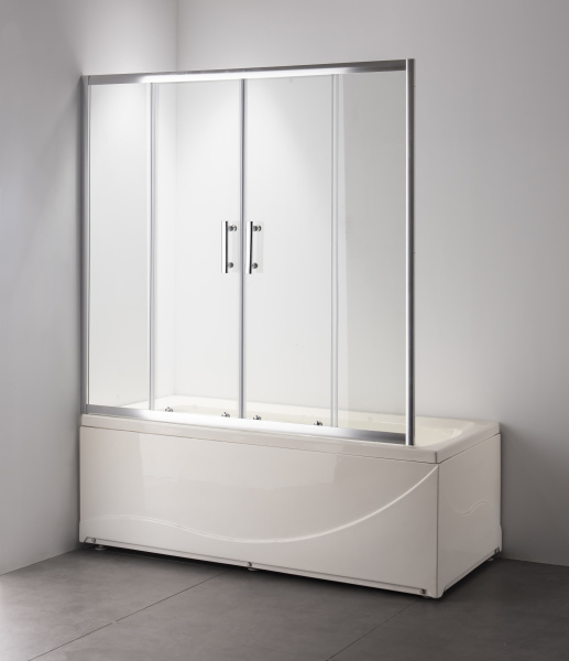 Душевая шторка на ванну (170x140) Taliente TA-1714CP